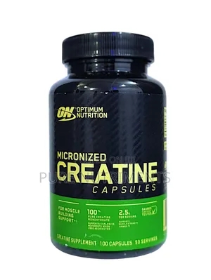 Optimum Nutrition Micronized Creatine Capsules 2.5g 100caps