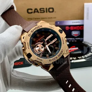 Original G-Shock Brown Rubber Strap, Quartz Watch