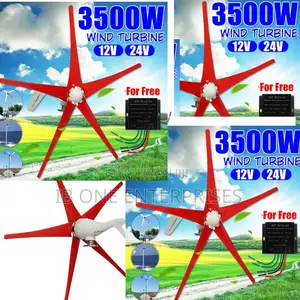 More Power, More Reliability: 3500w 48v Turbine With 5-Blade Advantage