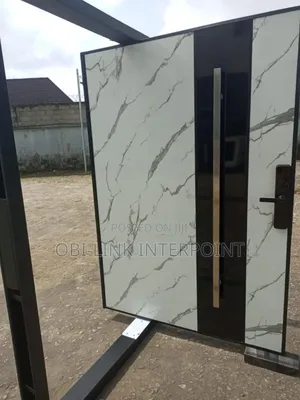 5ft Pivot Security Door With Fingerprint Smartlock