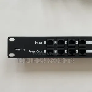 Wifi-Texas 12-48v /12ports Poe Injector With (48v120w)Power Supply