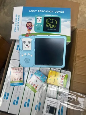 2in1 Writing Board and Early Learning Educational Card Reader Device
