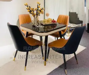 Quality Imported Designs Luxury Marble Dining by 4