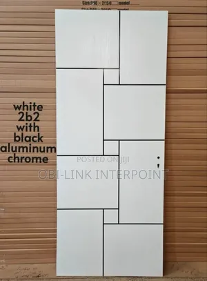 3ft Elegant HDF Wooden Room Door