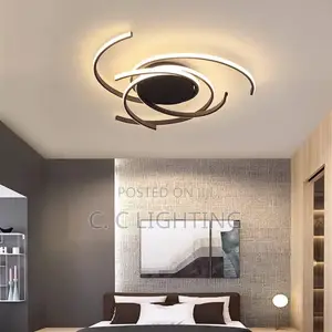 Led Flush Chandelier Light 