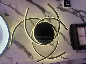 Led Flush Chandelier Light 