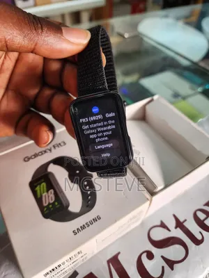 Samsung Galaxy Fit3 Fitness Tracker Smartwatch Open Box