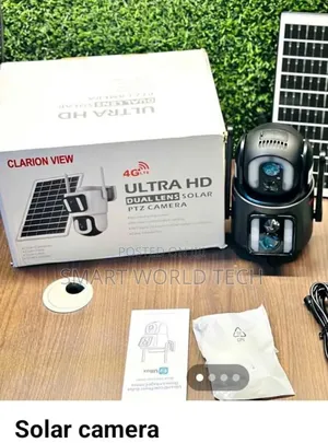 Dual Lens PTZ 4g Solar Camera