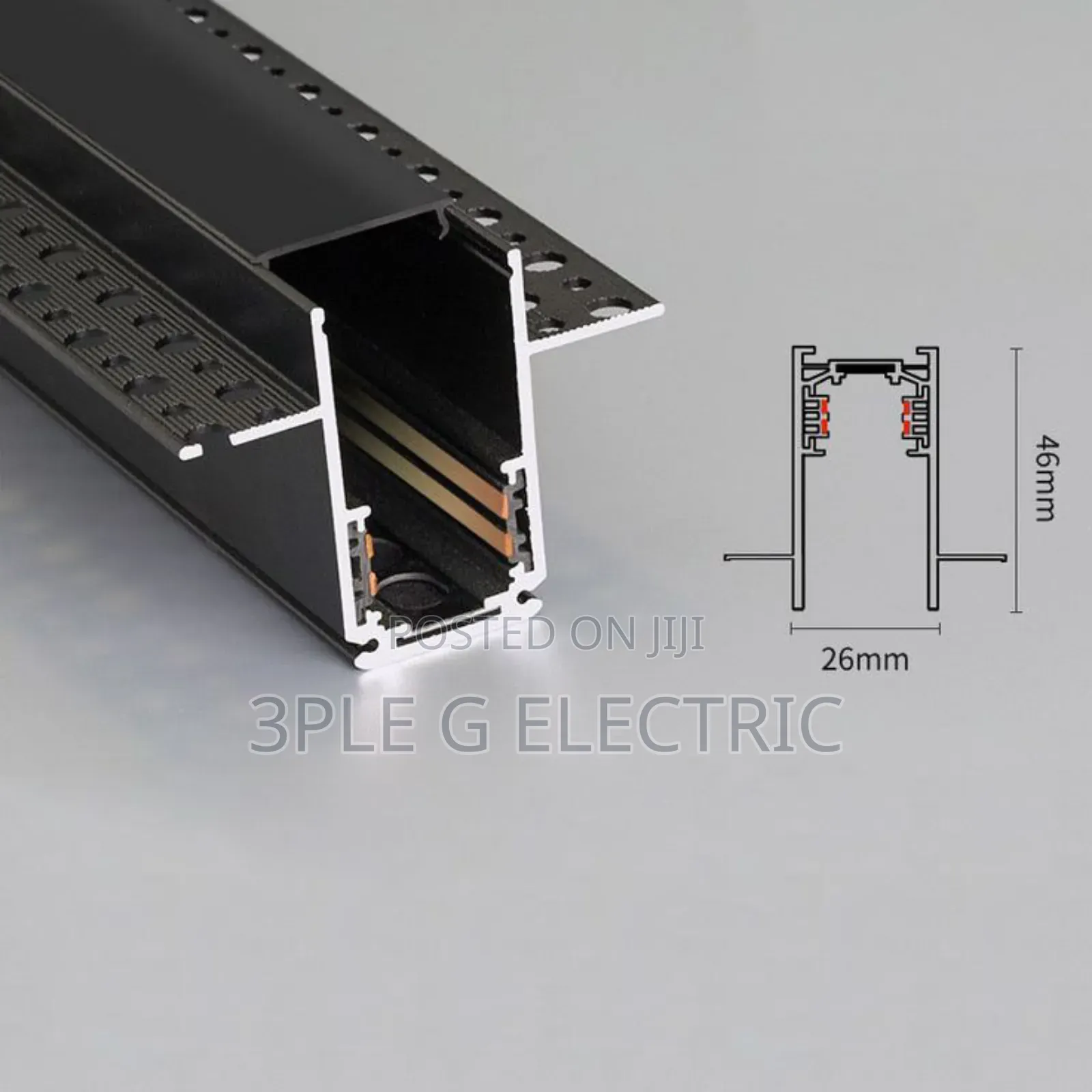 Magnetic Track Rail
