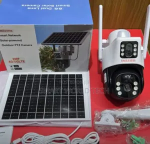 Dual Lens Outdoor PTZ Camera With 4g