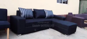 Living Room L Shaped Fabric Sofa With Quality Material