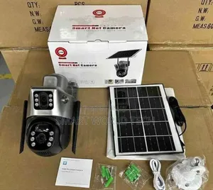 Dual Lens Outdoor 4g Solar Camera