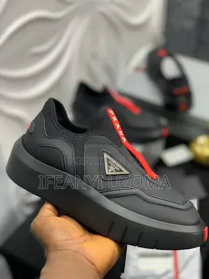 Big Quality Men Prada Luxury Shoe