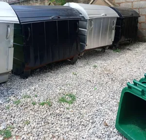 1100 Litres Thick Quality Galvanized Wastebin