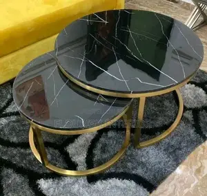 Imported Quality Marble Center Table 2in1