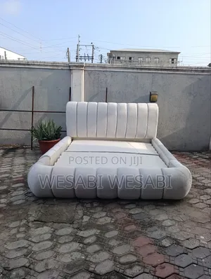 6 by 6 Puff Padded Bed Frame