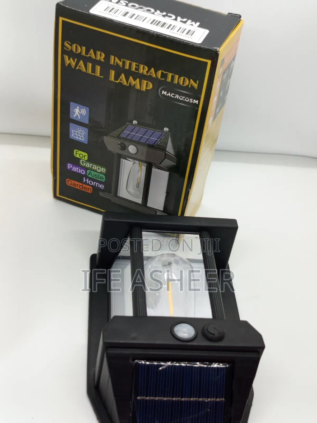 Solar Interaction Wall Lamp