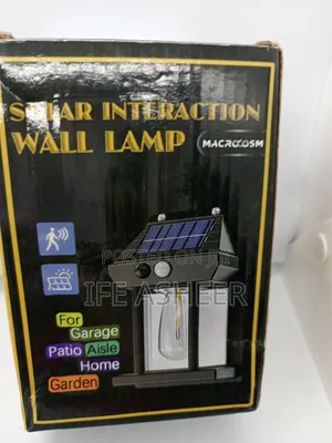 Solar Interaction Wall Lamp