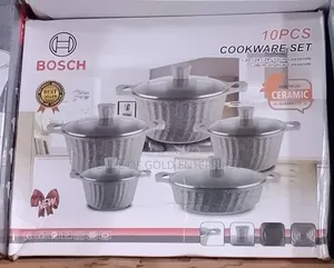 Bosch 10-Piece Non-Stick Granite Cookware Set.