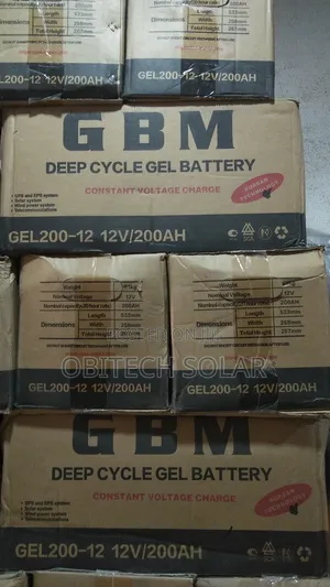 200ah 12v GBM Gel Battery