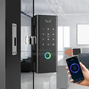 Tuya Smart Glass Door Lock for Office