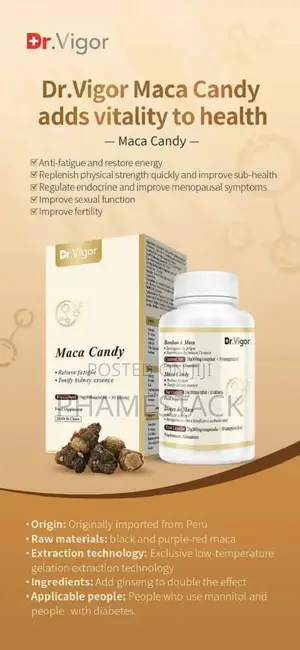 Dr. Vigor Maca Candy Natural Vitality Booster