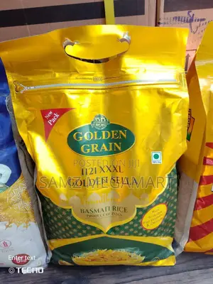 Golden Grain 1121 Xxxl Golden Sella Basmati Rice 4x5kg