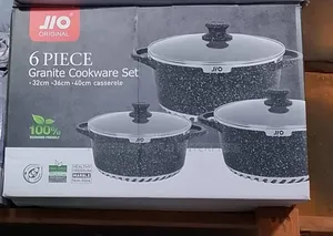 Jio Original 6-Piece Granite Cookware Set