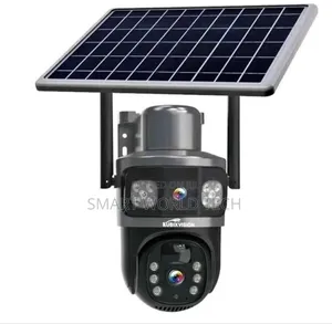 Dual Lens PTZ Surveillance Camera With 4g