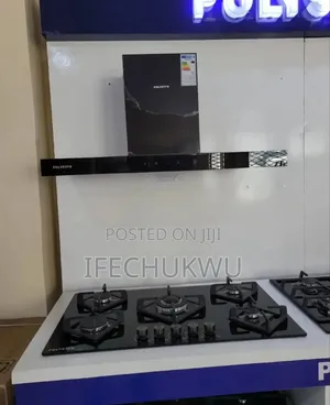 Original Polystar (T-Shape) 90cm Heat Extractor Inbuilt Gas Cooker