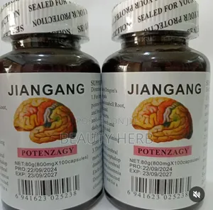 Original Jiangang Potenzagy Brain and Health Capsule for Both Genders