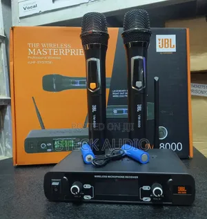 Vm8000 JBL Dual Handle Rechargeable Wireless Microphone