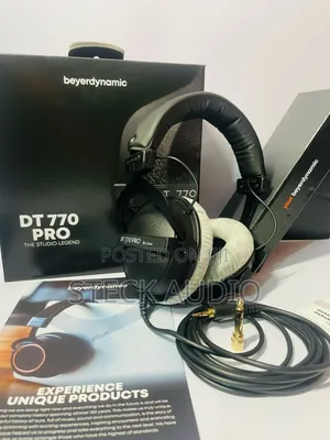 Beyerdynamic Dt770 Pro Professional Studio Headphones