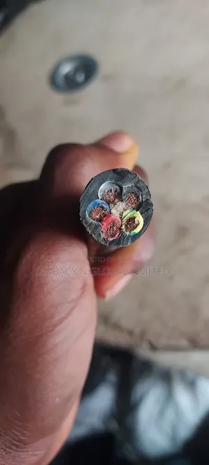 6mm 5core Flexible Cable Pure Copper