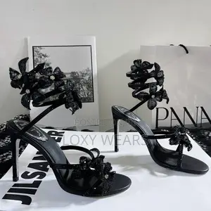 Elegant Women Snake Ankle Strap High Heel Sandals