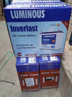 Luminous Tubular Battery 220amps 12v (Brand New)