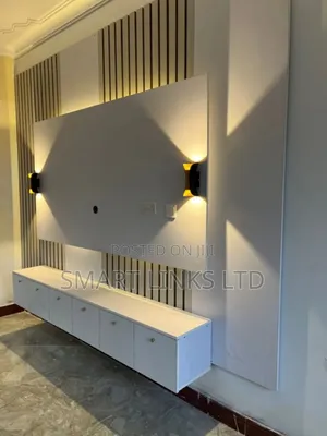 10ft Durable Modern Tv Console With Multiple Storage