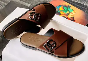 Classic Men’S Original Luxury Designer Slippers Dolce Gabana Collec.