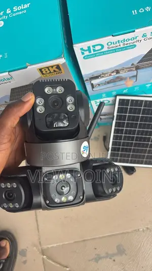 View Point 360 Rotary 4g Security Solar Outdoor Surveillance Camera
