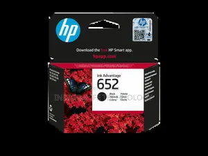 Hp 652 in Black Tri Colour