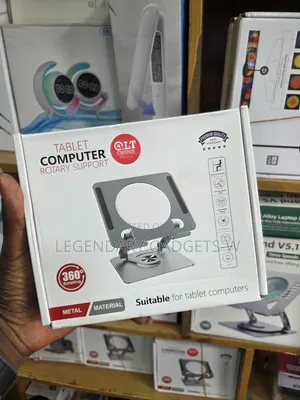 Tablet Stand With 360° Rotation