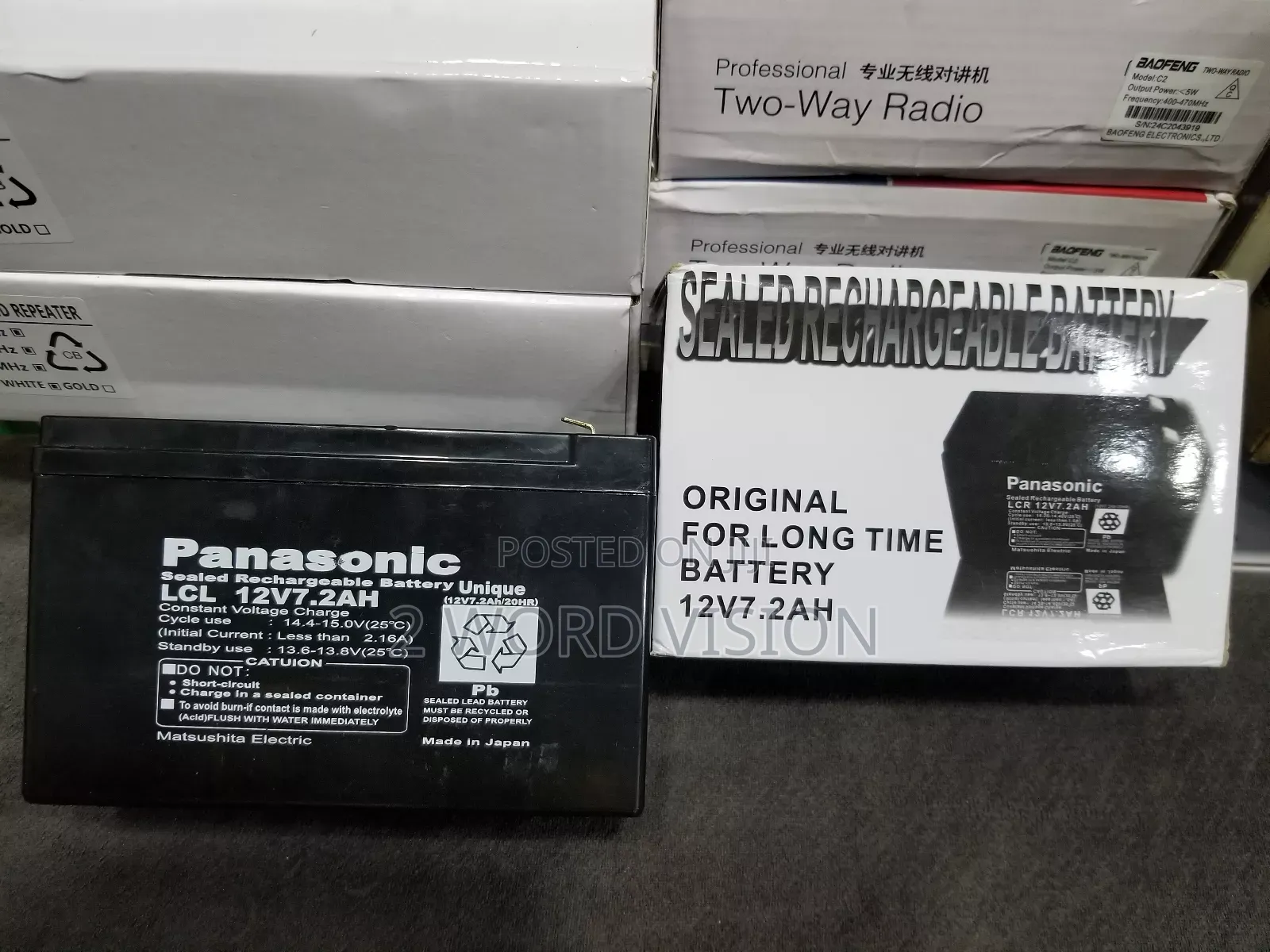 Panasonic Ups Battery (12v/7ah)