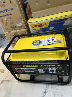 Firman 3.3kva Generator – Spg4000 Model, Petrol Run