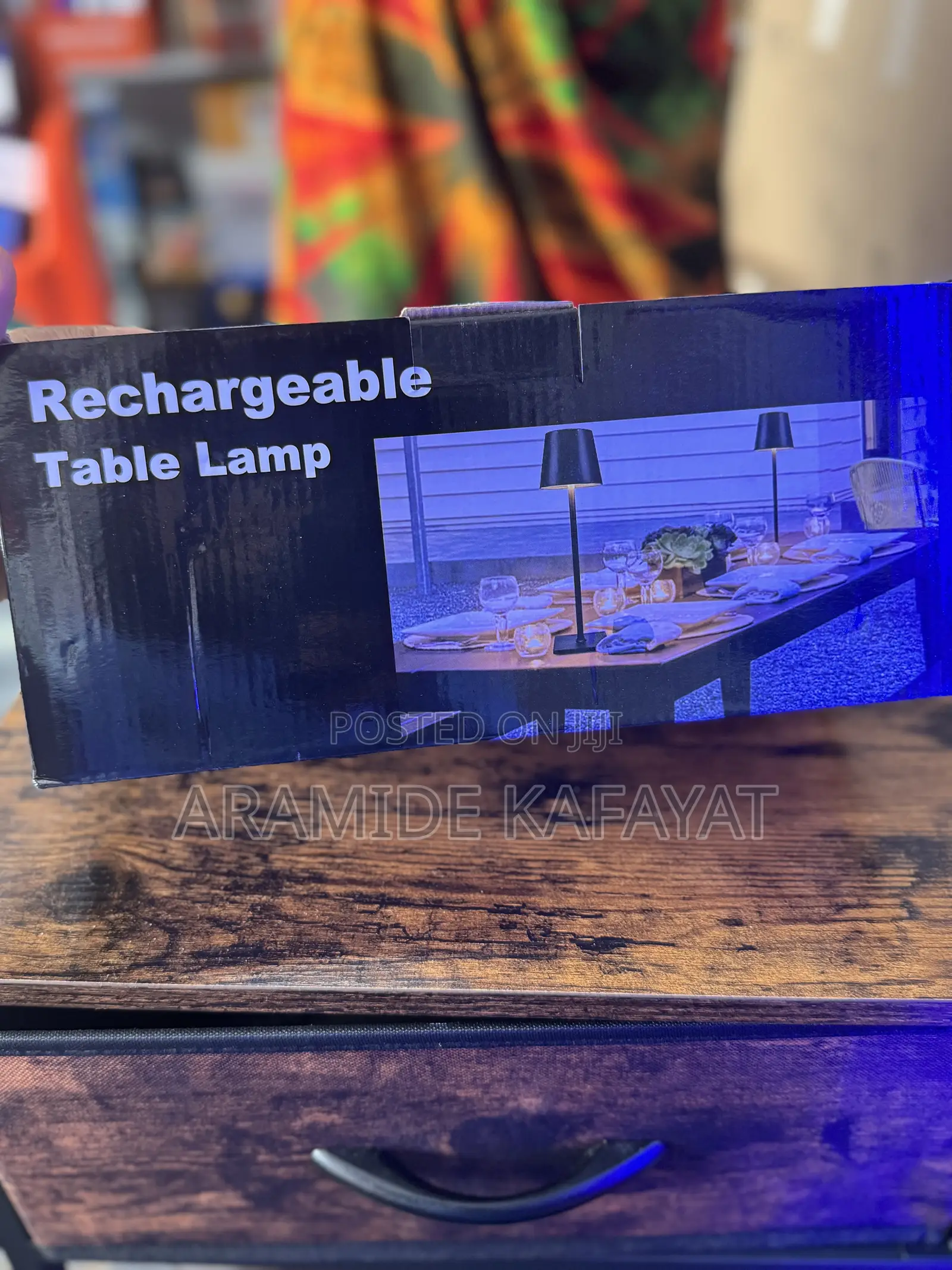 Cordless Rechargeable Table Lamp