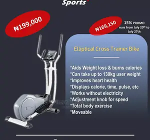 Elliptical Cross Trainer Bike
