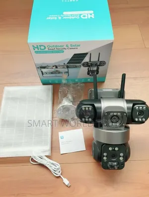 Triple Lens 4g Outdoor Solar Camera