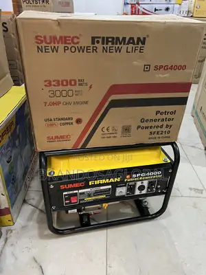 Firman Generator – 3.2kva Spg4000, Affordable Power