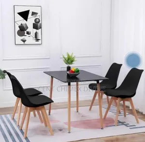 Minimalist Modern 4 Seater Dinning Set