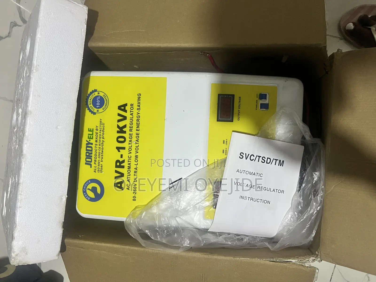 Wall Mounting Stabilizer , 10kva Automatic Voltage Regulator