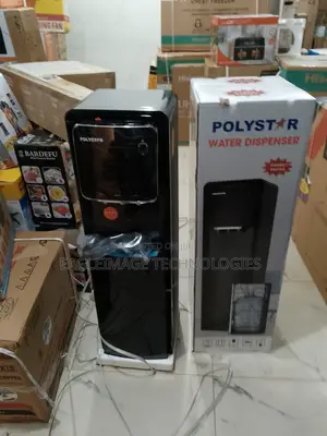 Stylish Black Polystar Pv-R6jx-5blk Water Dispenser